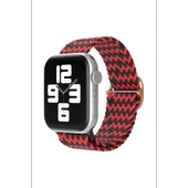 Watch 38Mm Kordon - Zigzag Kırmızı-Siyah thumbnail 2
