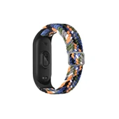 Mi Band 4 Kordon - Gri-Turuncu thumbnail 3
