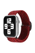 Watch 38Mm Kordon - Siyah-Bordo thumbnail 1
