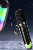 Pluse 7 Mikrofonlu Rgb Hoparlör - Beyaz thumbnail 2
