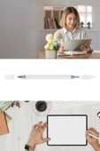 Apple / Iphone / Ipad Pro / Mini / Air / Android / Microsoft / Surface Için Dokunmatik Akıllı Kalem thumbnail 5