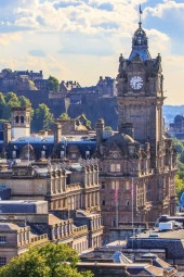 İskoçya Edinburgh Fresco Magnet thumbnail 5
