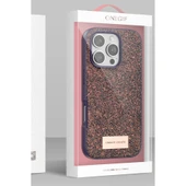 Onegif  İphone 16 Bright Simli Kapak - Gümüş thumbnail 4