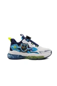 2196 Beyaz Lacivert Çocuk Sneakers thumbnail 1