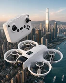 Nevamel® Işıklı Mini Drone Çift Batarya ve Yedek Pervane Setli thumbnail 1