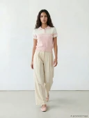 LCW Modest Pembe Hırka thumbnail 2