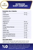 Nutraxin 5-Htp Complex 30 Tablet 2 Adet thumbnail 3