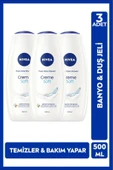 Nivea Creme Soft Duş Jeli 500 ml 3 Adet thumbnail 1