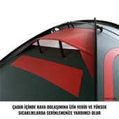 HUSKY Flame 2 Kişilik Çadır (Yeşil) thumbnail 11
