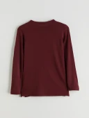 LCW Grace Bordo Hırka thumbnail 6