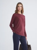 LCW Grace Bordo Hırka thumbnail 1