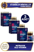 Nutraxin B12 Vitamin 60 Tablet 3 ADET thumbnail 1
