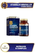 Nutraxin B Complex Vitamin 60 Kapsül thumbnail 1