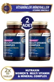 Nutraxin Women's Multi Vitamin Complex 60 Tablet 2 Adet thumbnail 1