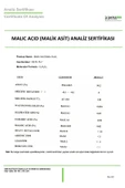 kimyasitesi Malik Asit (Malic Acid) 1000gr thumbnail 3