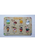 Kubbehan Ahşap Puzzle 10'lu Set Eğitici Oyuncak thumbnail 8