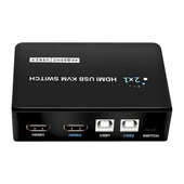 Powermaster PM-11789 4K Hdmi Usb Kvm Switch 2x1 thumbnail 2