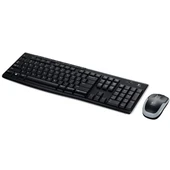 Logitech MK270 Kablosuz Klavye Set Mm Q Tr Siyah thumbnail 3