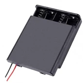 Powermaster  4'Lü AA Kapaklı Switch'li Pil Yuvası (IC-233F) thumbnail 2