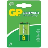 GP 1604GLF Greencell 9 Volt Pil (Tekli) thumbnail 3