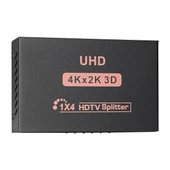 Hytech HY-LU4 4 Port 4Kx2k HDMI Splitter Dağıtıcı thumbnail 3