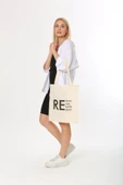Baghashtag Reduce Reuse Recycle Repat Baskılı Bez Çanta thumbnail 3