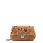 Baghashtag Siyah Mini Peluş Çanta thumbnail 1