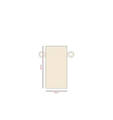 Baghashtag Jüt Kese 10 Cm X 20 Cm thumbnail 2
