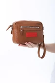 Baghashtag Taba Minik Unisex 3 Gözlü Deri Çanta thumbnail 4