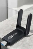 Wifi Adaptör Çift Bantlı Kablosuz Wifi Adaptörü thumbnail 5