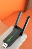 Wifi Adaptör Çift Bantlı Kablosuz Wifi Adaptörü thumbnail 3