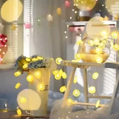 2m 10 Led Pilli Limon Işık thumbnail 4