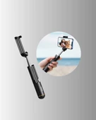 Bluetooth’lu Işıklı Selfie Çubuğu – Katlanabilir 130 cm thumbnail 5