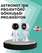 360° Ayarlanabilir Başlıklı Astronot Gece Lambası thumbnail 2