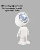 360° Ayarlanabilir Başlıklı Astronot Gece Lambası thumbnail 3