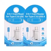 Ally 2in1 Usb Type-C Kart Okuyucu Card Reader-1852 thumbnail 4
