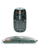 Şeffaf Tasarımlı Bluetooth Kablosuz Mouse Pilli Kullanım thumbnail 5