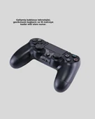 Kablosuz PS4 Controller Çift Motorlu Dayanıklı Gamepad thumbnail 5