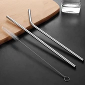 3 Parça Paslanmaz Çelik Pipet Seti thumbnail 1