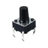 Tact Switch (C-9 Buton) 6X6X5Mm (Ic-200) thumbnail 1