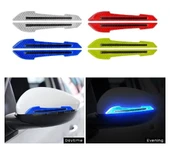 Araba Ayna Çarpma Koruyucu Renkli Reflektif Şerit thumbnail 1