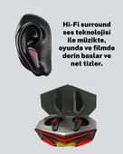 Led Işıklı Kablosuz Bluetooth 5.0 Gaming Kulaklık thumbnail 4