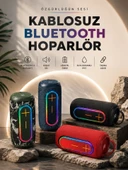 Kablosuz Bluetooth Hoparlör Taşınabilir thumbnail 1