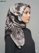Moon Scarf Soft Pamuk Eşarp 1007-119 thumbnail 1
