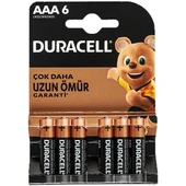Duracell Basic İnce AAA Kalem Pil 6'Lı thumbnail 1