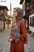 Sharell Fransız İpeği Şal (Bakır) 251-112 thumbnail 1