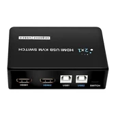 Powermaster PM-11789 4K Hdmi Usb Kvm Switch 2X1 thumbnail 2