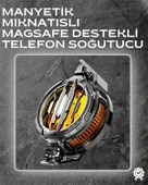 LED Işıklı Telefon Soğutucu | Ultra Sessiz Fan | Mıknatıslı ve Aparatlı Bağlantı thumbnail 1