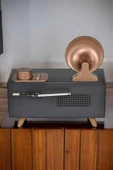 Nostaljik Görünümlü Bluetooth Bağlantılı Speaker thumbnail 5