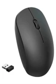 Siyah Kablosuz Mouse Wireless Mouse Minimal Tasarım thumbnail 5